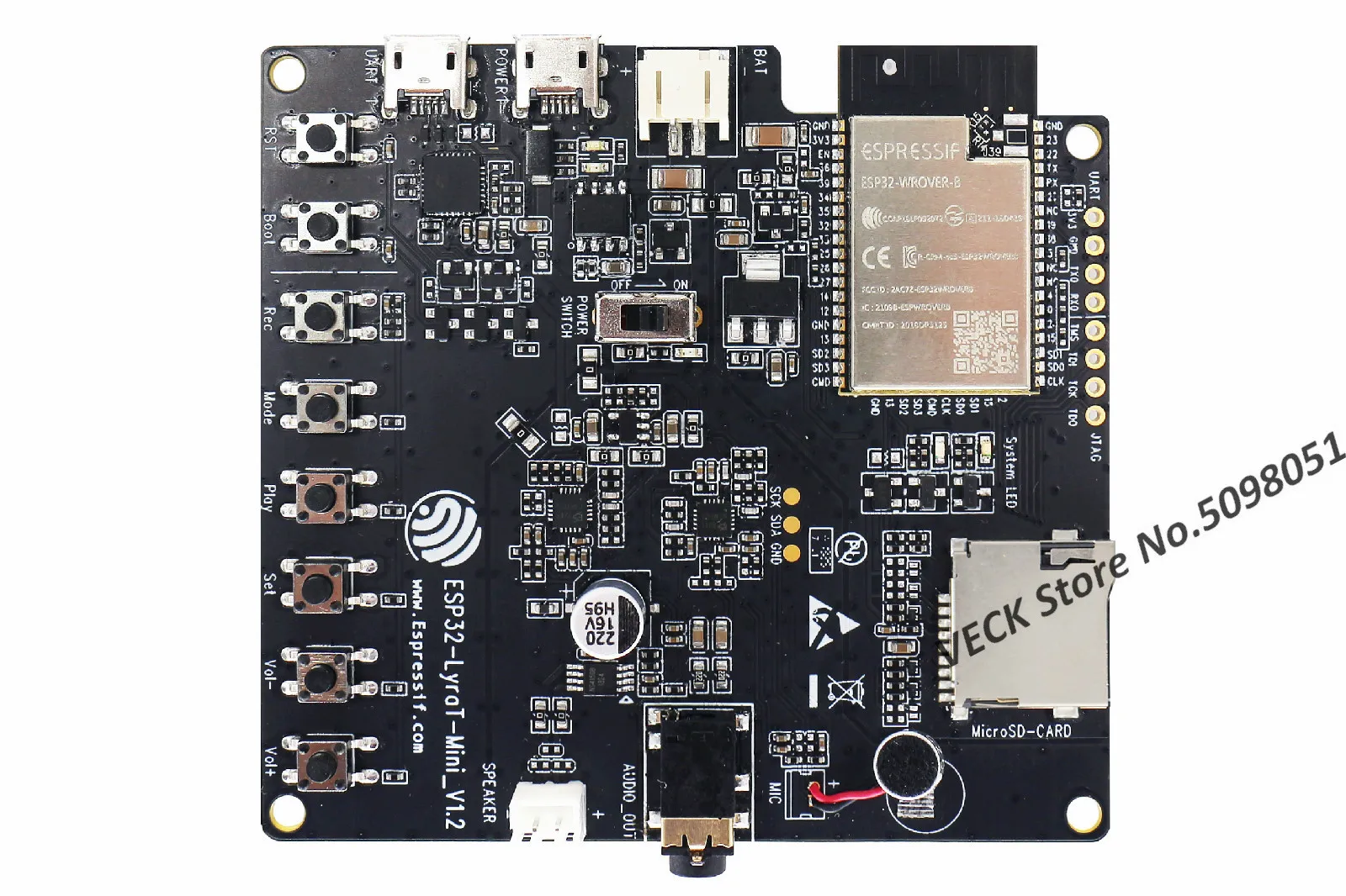 

ESP32-LyraT-Mini ESP32 LyraT Mini