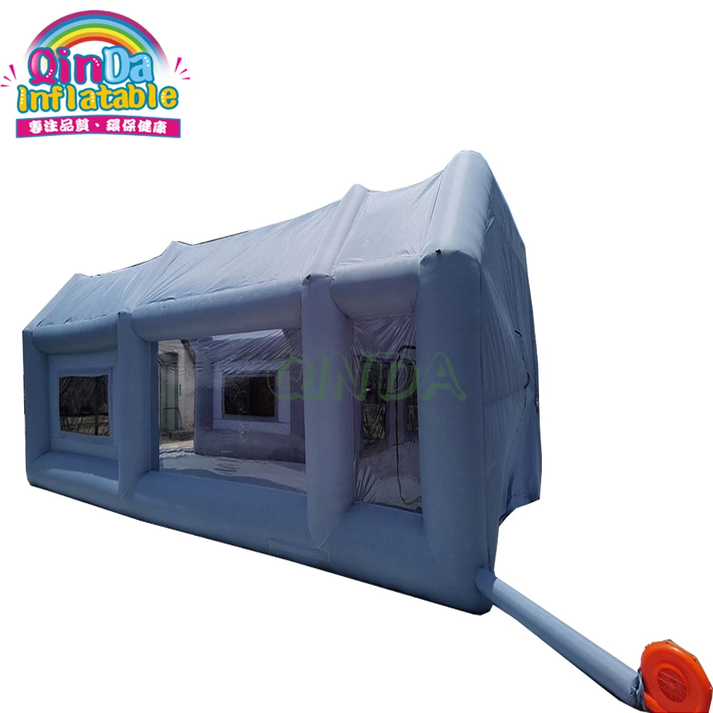 Cheap Inflatable Car Cover Shelter Tent / Portable Garage Car Inflatable Spray Paint Booth Tent