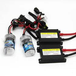 XENON DC H7 HID Conversion Kit 12V 55W H1 H3 H7 H11 9005 9006 880 881 Lamp Slim Ballast Car Headlight Bulb