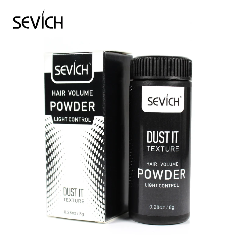 Sevich 8g Hair Mattifying Powder For Light Control Hair Styling Unisex Dust it Texture Hair Volume Powder
