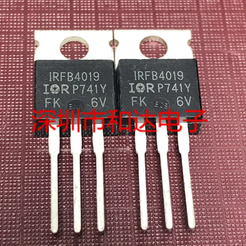 10 pezzi IRFB4019 TO-220 150V 17A
