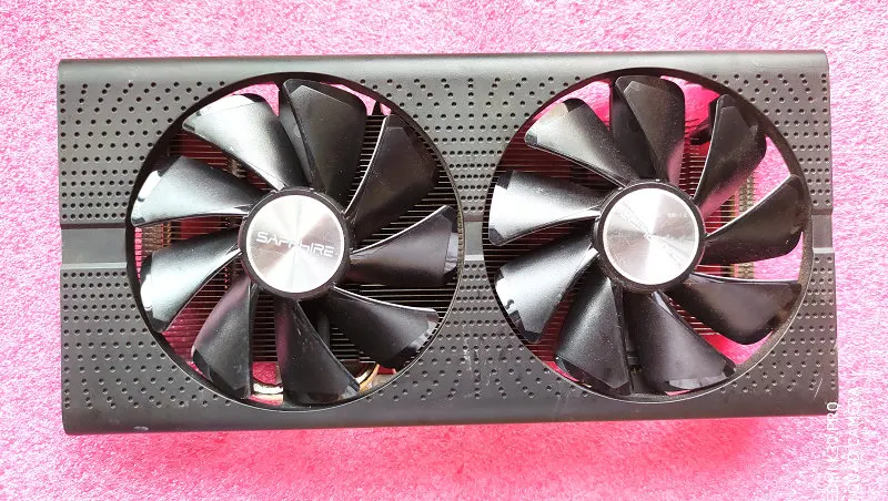 

Original Graphics Video Card Cooler for SAPPHIRE RX470 RX480 RX580 Pitch 53x53MM