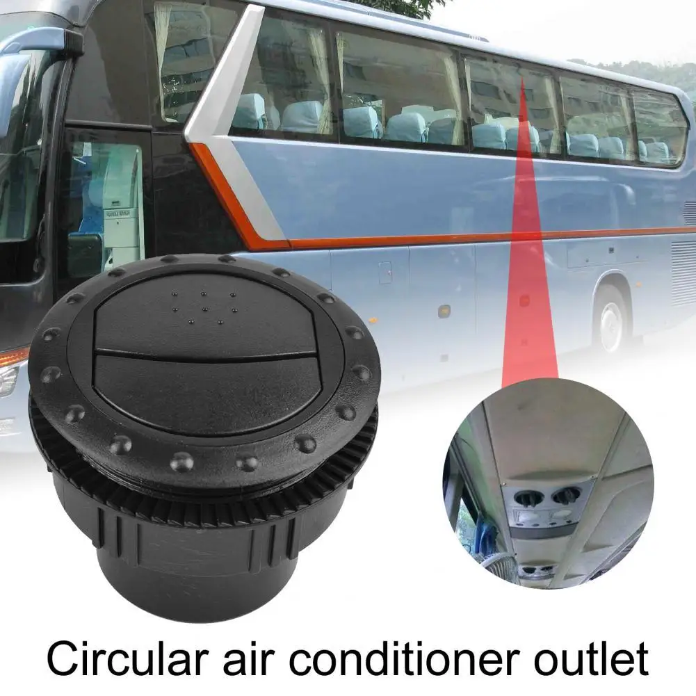 Round  Excellent A/C Air Conditioning Outlet ABS Air Outlet Vent Durable   for Boat