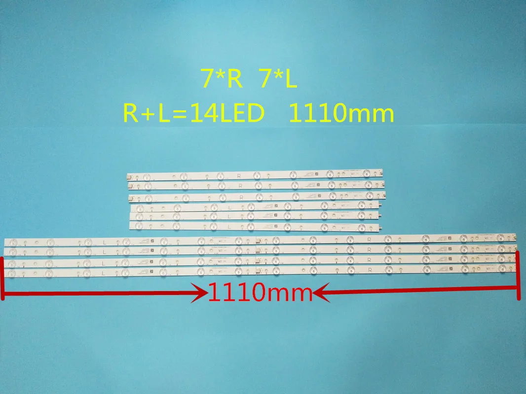 Led backlight strip 14 lamp for philips 55 