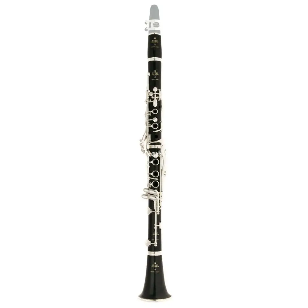 Buffet Crampon R13 Bb Clarinet 17 keys Bakelite or Ebony Wood Body  Sliver Plated Keys Musical instrument Professional With Case