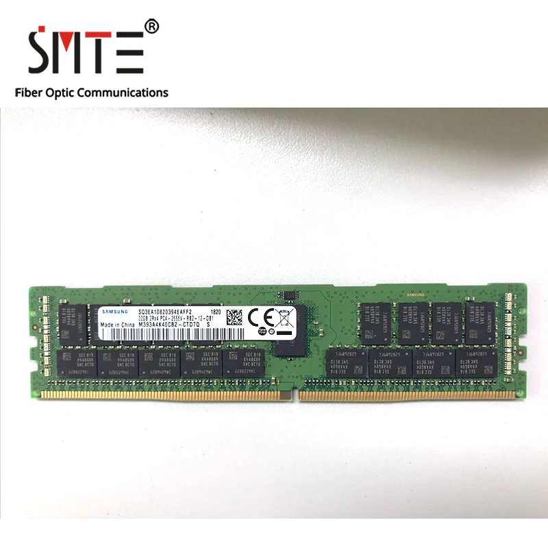 

Новый и оригинальный M393A4K40CB2-CTD7Q 32G 2RX4 2666V DDR4 ECC REG совместимый HW M830 M630