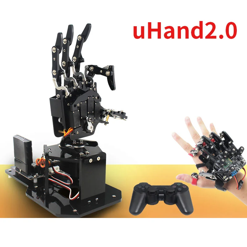 Hiwonder Ardu37- Kit bras robotique bionique somatosensoriel Stm32 Uhand2.0, griffe de main robot, jouet de programme Open Source