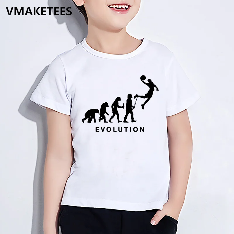 

Kids Boys And Girls Print Design Tshirts Evolution Harajuku T-shirts Toddler Tees Clothes Children Cartoon T Shirt,YKP173