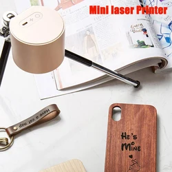 3D Mini laser printer Portable Laser Engraving Machine  Printer  Desktop Etcher Cutter DIY Engraver Lifetime 10000 hours