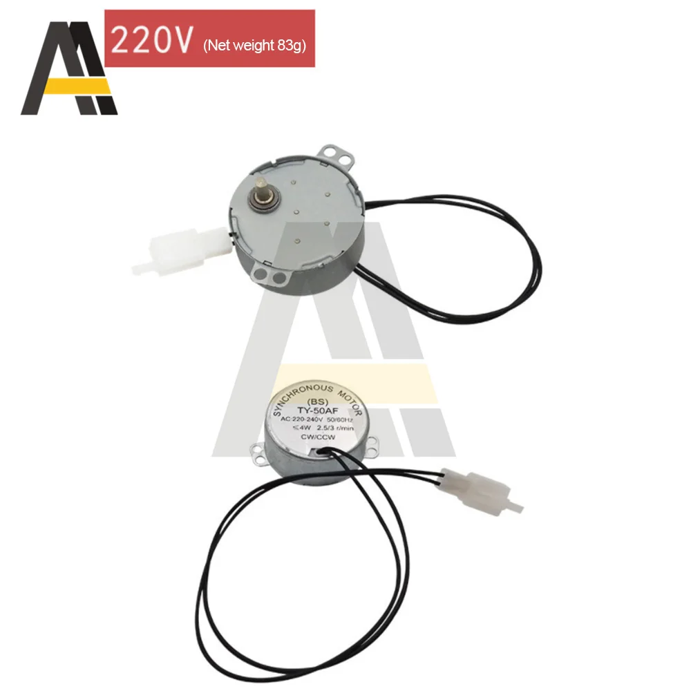 AC 220V/110V Motor 50/60Hz 2.5/3 r/min Incubator Turn Eggs Motor AC12V DC12V Farm Animal Incubation Equipment Hatching Motors