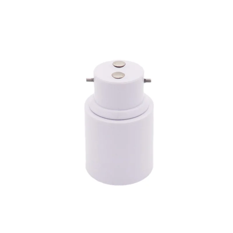 NEW socket adapter B22 to E27 Screw Socket LED Halogen Light Bulb Lamp Holder Converter Adapter