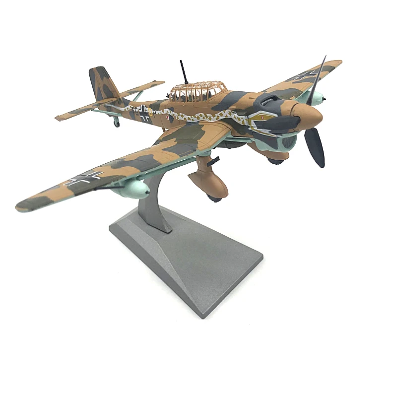 1/72 Junkers Ju-87 Stuka Bomber Metal  Airplane WWII Diecast Model