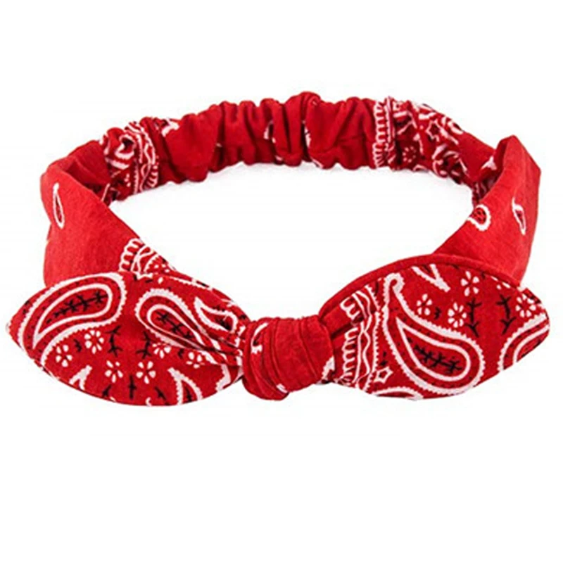 Boho Women Soft Solid Print Headbands Vintage Cross Knot Elastic Hairbands Turban Bandanas Girls Hair Bands Hair Accessories New