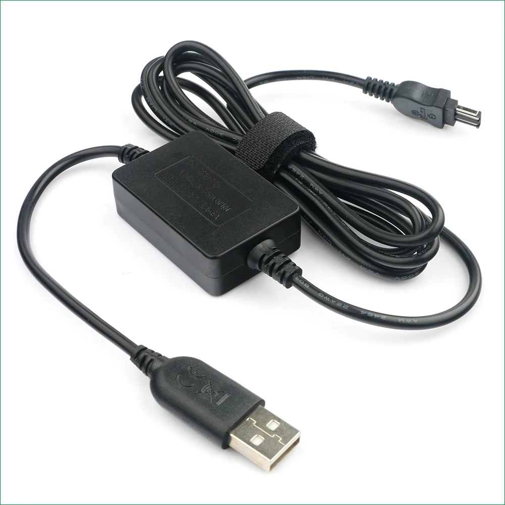 LANFULANG 5V محرك أقراص USB كابل الطاقة ACK-E8 + DR-E8 LP-E8 لكانون EOS 550D 600D 650D 700D T2i T3i T4i X4 X5 X6i