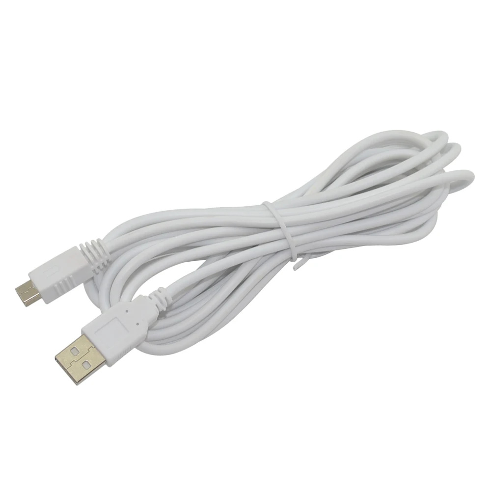 

10pcs USB Data Sync Charger Charging Cable for WII U Gamepad Controller 3M