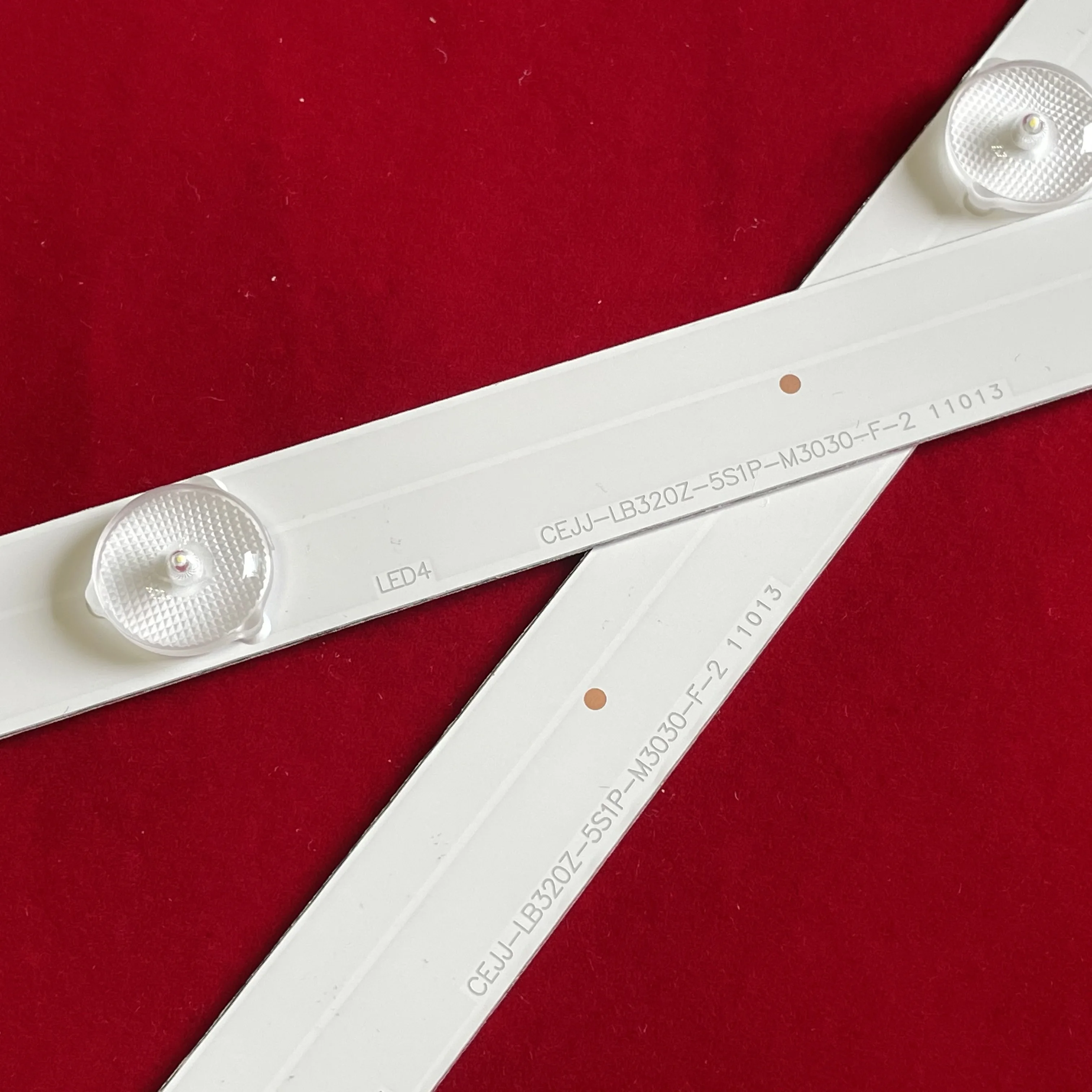 20Pcs LED Bar 5LED สำหรับ Ph 32นิ้วทีวี32PHG5813/78 32PHG5813 CEJJ-LB320Z-5S1P-M3030-F-2 LE32M3778 32PHF5292/T3 32PHF5252/T3