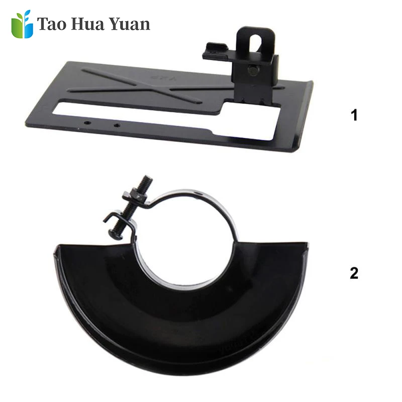 Cutting Machine Support Angle Grinder Holder Shield Guard Bracket Metal Cover Holder Support Base Bracket Stand Cutting Machine