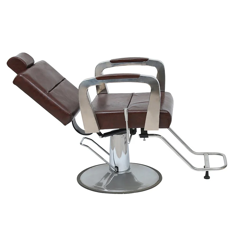 Furnitur Salon Komersial Pangkas Rambut Ringan Rambut Kustom Pria Pemangkas Rambut Penata Rambut Potongan Rambut Kursi Multifungsi