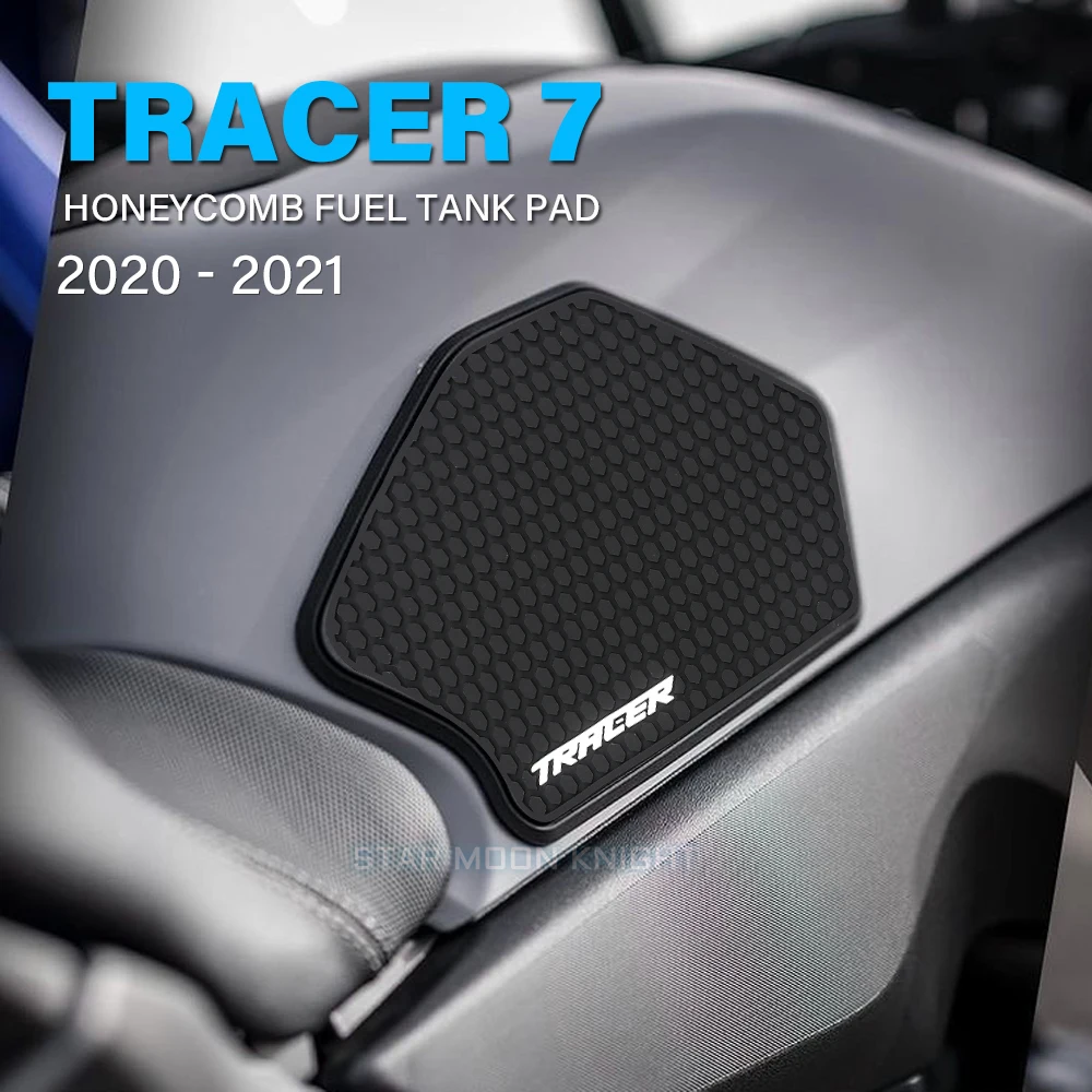 For YAMAHA TRACER700 Tracer 700 Tracer 7 GT 2020 2021 Motorcycle Non-slip Side Fuel Tank Stickers Waterproof Pad Rubber Sticker