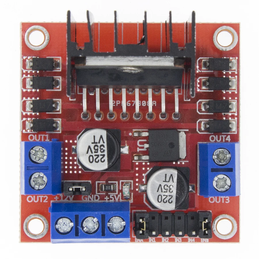 L298 New Dual H Bridge DC Stepper Motor Drive Controller Board Module L298N for Arduino stepper motor smart car robot