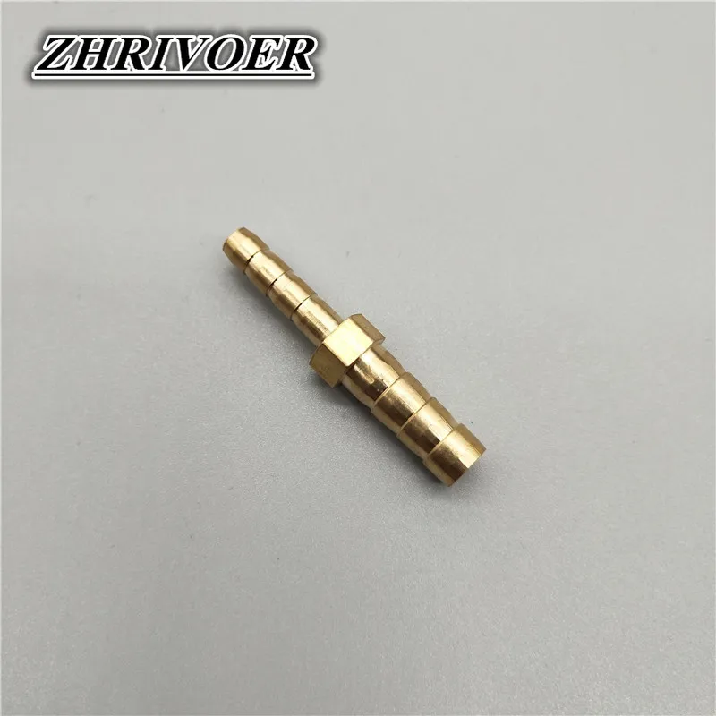 真鍮削減ストレートホース口2ウェイパイプ継手減速銅建具スプライサーメス燃料ガス水