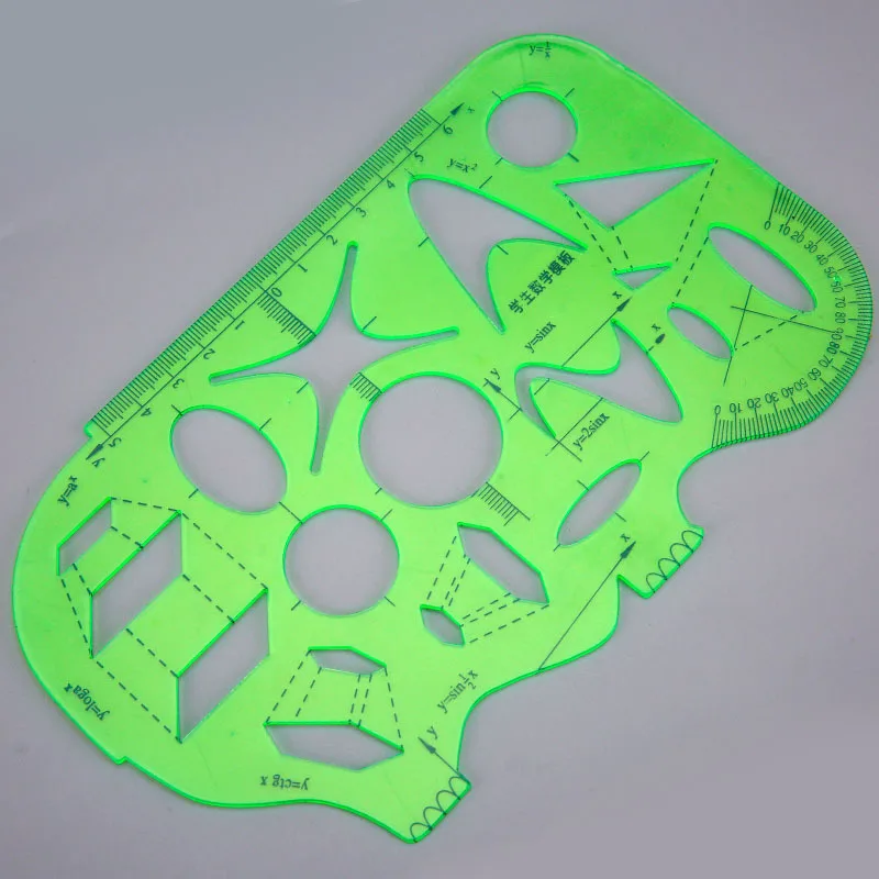 Bán Đa Năng Hình Học Thước Hình Học Vẽ Bản Mẫu Đo Thước Springhall Góc Và Vòng Tròn Máy Làm Vẽ