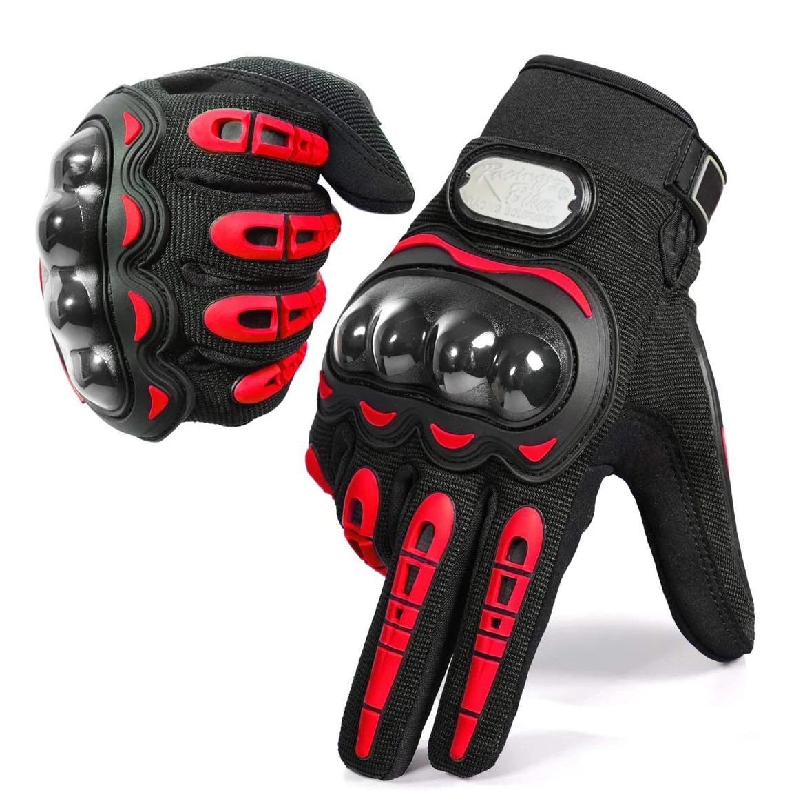 Guantes transpirables para pantalla táctil de motocicleta, protección de dedo completo para deportes al aire libre, montar en bicicleta de cross,