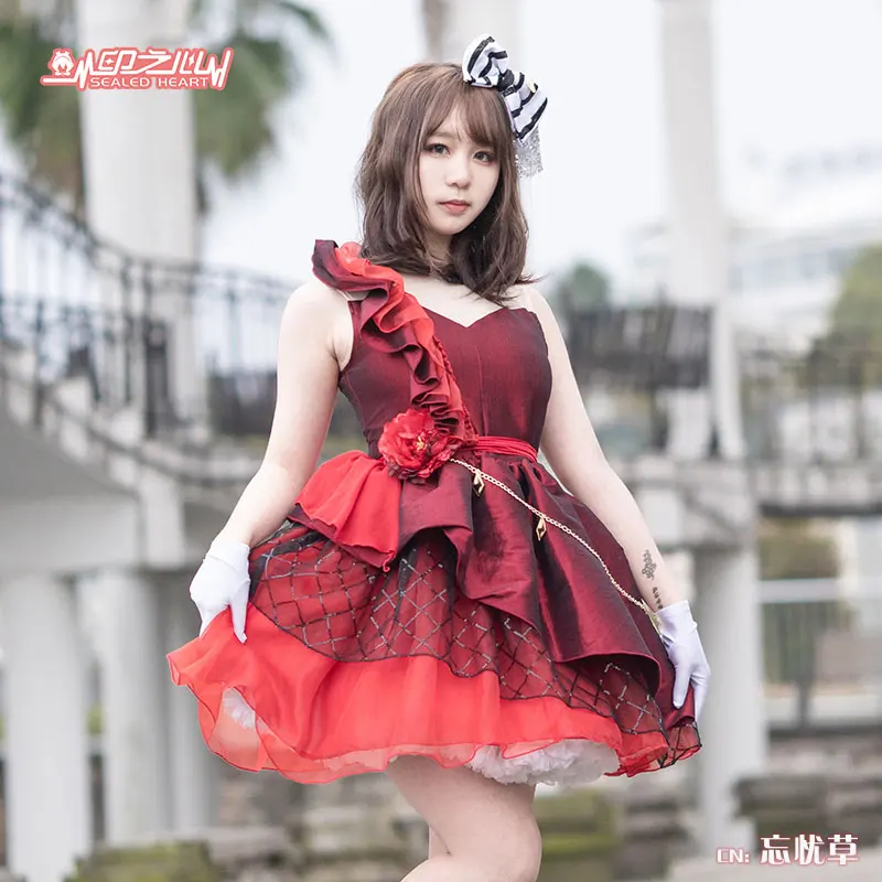 Anime!Lovelive Hop? Arresto? Senza Sosta! Kurosawa Dia Lolita Dress Amore Uniforme Cosplay Costume di Halloween Del Partito del Vestito Delle Donne di Trasporto Libero