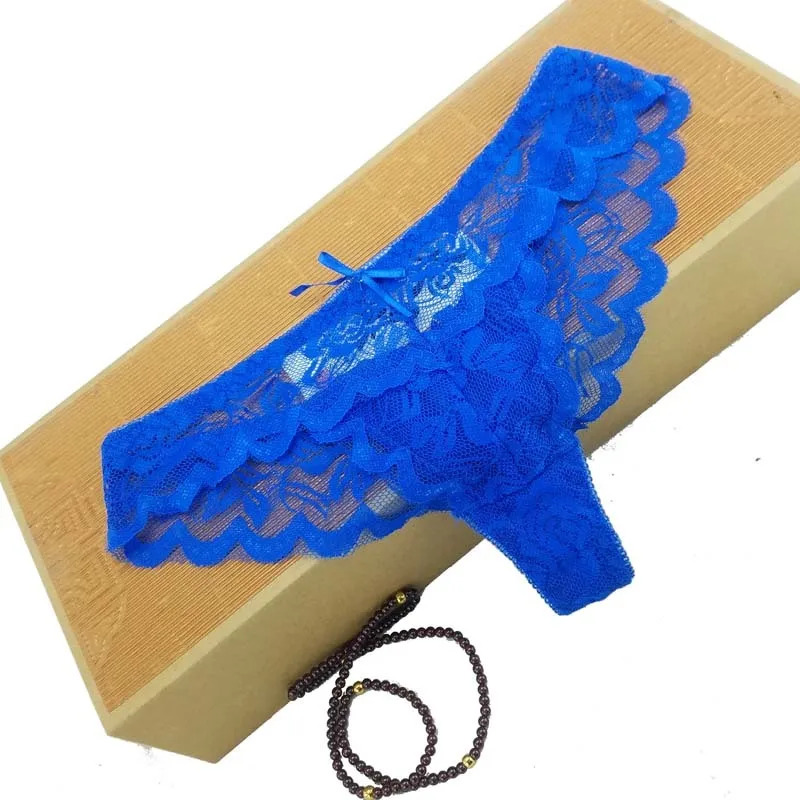 

6 colors LACE Cotton Women's Sexy Thongs G-string Underwear Panties Briefs For Ladies T-back,1pcs/Lot 169