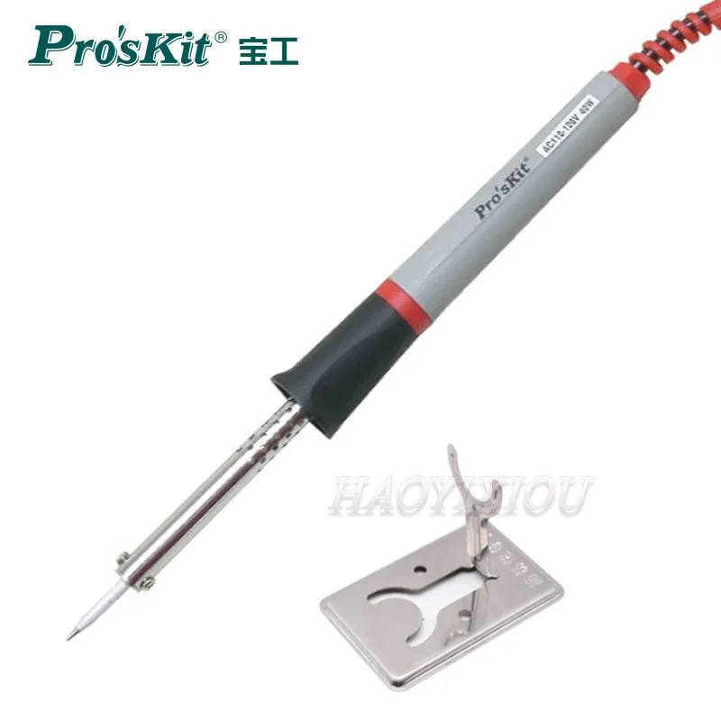 ProsKit 40W 220V Welding Torch Lead-Free Electric Soldering Iron Welding Solder Rework Station Heat Pencil For Electronic Repair