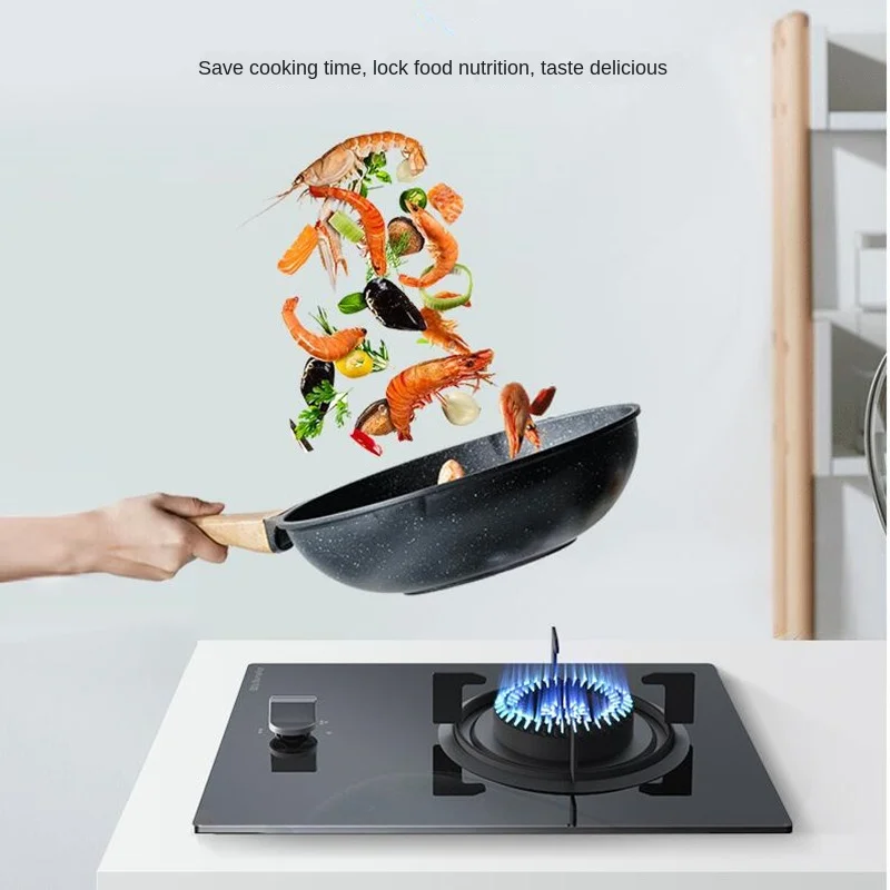 Jiuyang gas range, gas range, single range, liquefied gas, natural gas, domestic table-embedded dual-purpose fierce stove, CZ115