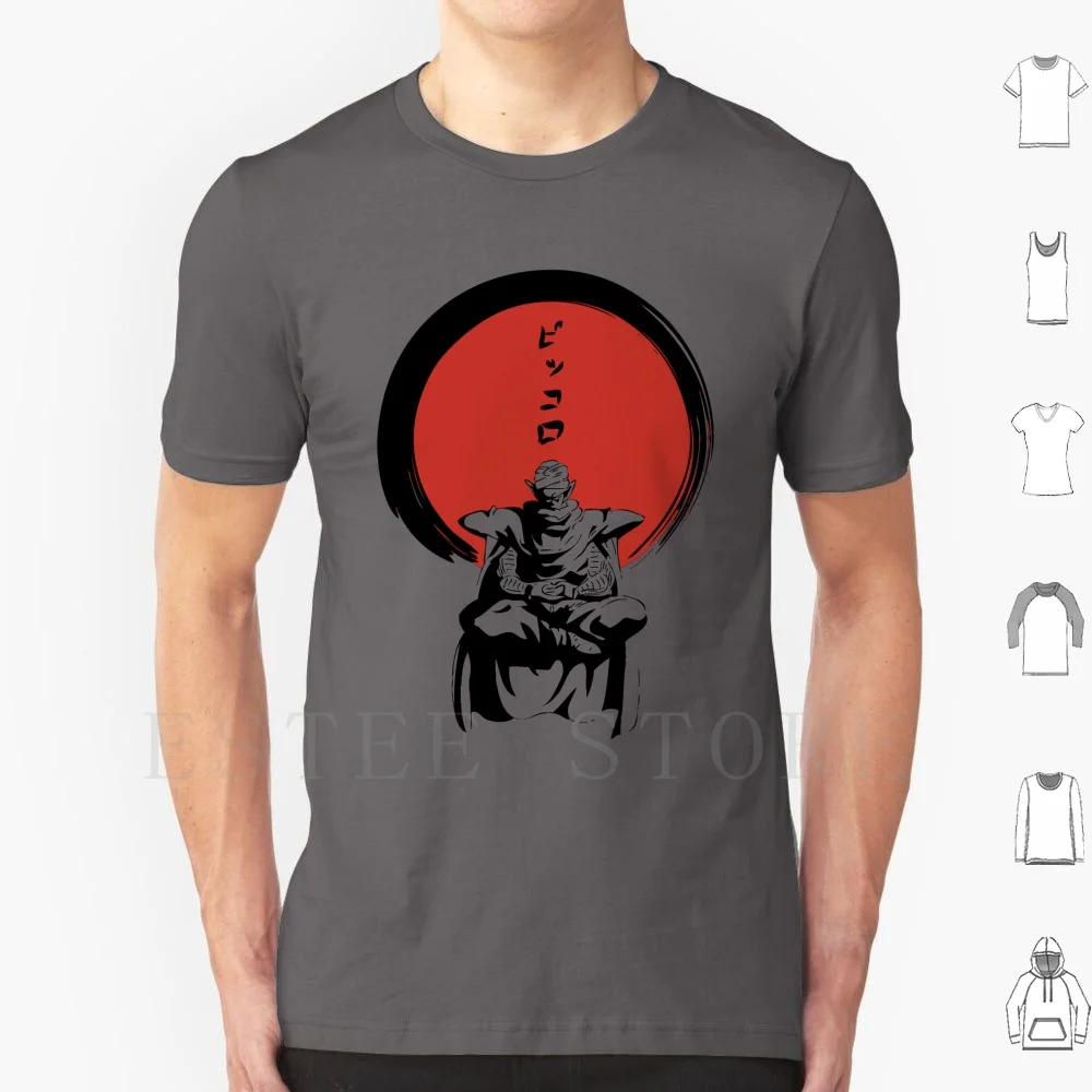 Piccolo Zen T Shirt DIY Big Size 100% Cotton Piccolo Zen Funny Funny Funny