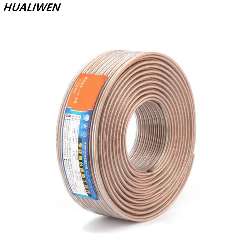 

DIY Loud Audio Cable Hi-Fi Audio Cable Oxygen Free Copper Audio Wire for Amplifier Home theater KTV DJ System