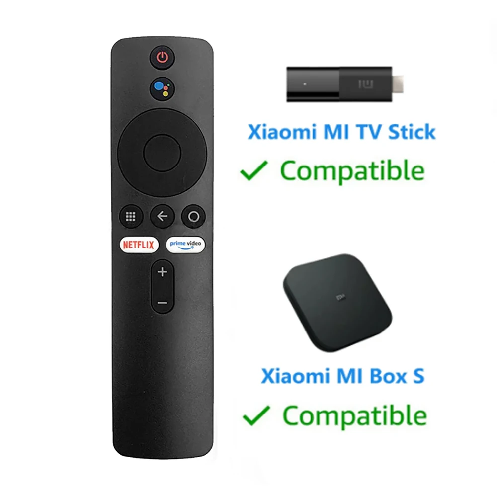 For mi Mi TV, Box S, BOX 3, MI TV 4X Voice Bluetooth Remote Control with the Google Assistant Control