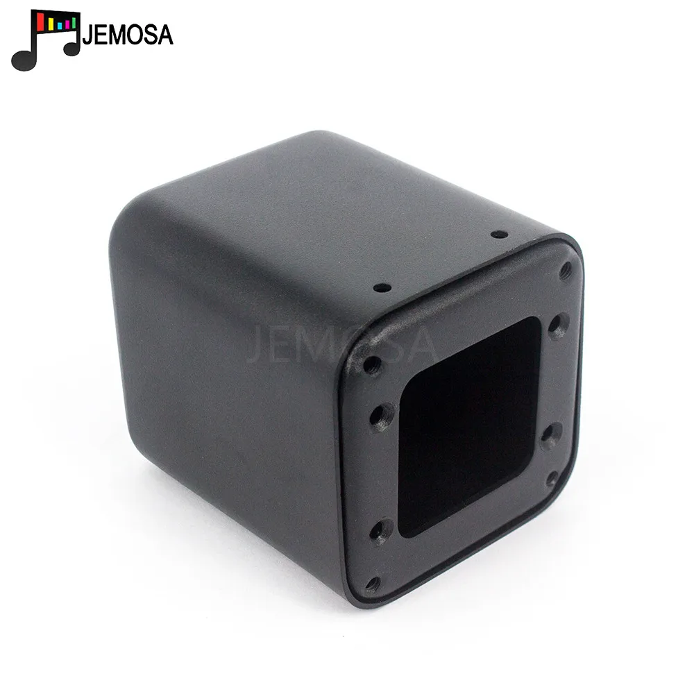 1 قطعة أنبوب مكبر للصوت الهيكل محول غطاء حماية حالة 70*70*80 مللي متر الحديد ايفي الصوت خمر أنبوب مكبر للصوت DIY شحن مجاني