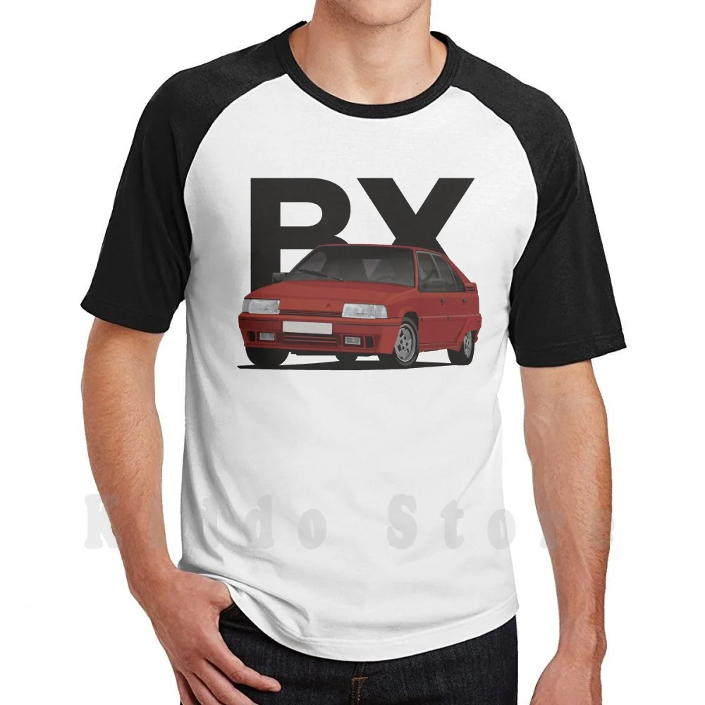 Citro? N Bx Gti Camiseta vermelha estampada para homens algodão nova camiseta legal Citro? N Bx Gti Bx Gti Classic Cirtroen Retro Classic Cars