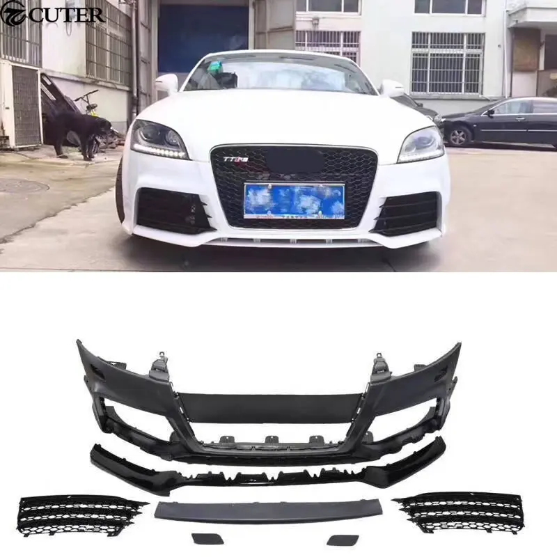 

TT TTRS Style Front Bumper Rear Diffuser Side Skirts for Audi TT Car Body Kit 08-14