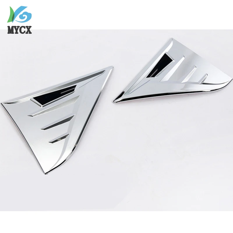

2Pcs/set ABS Chrome Outer Air Vent Outlet Cover Body Trim Car Styling Accessories Fit For Honda CRV CR V 2017 2018 2019