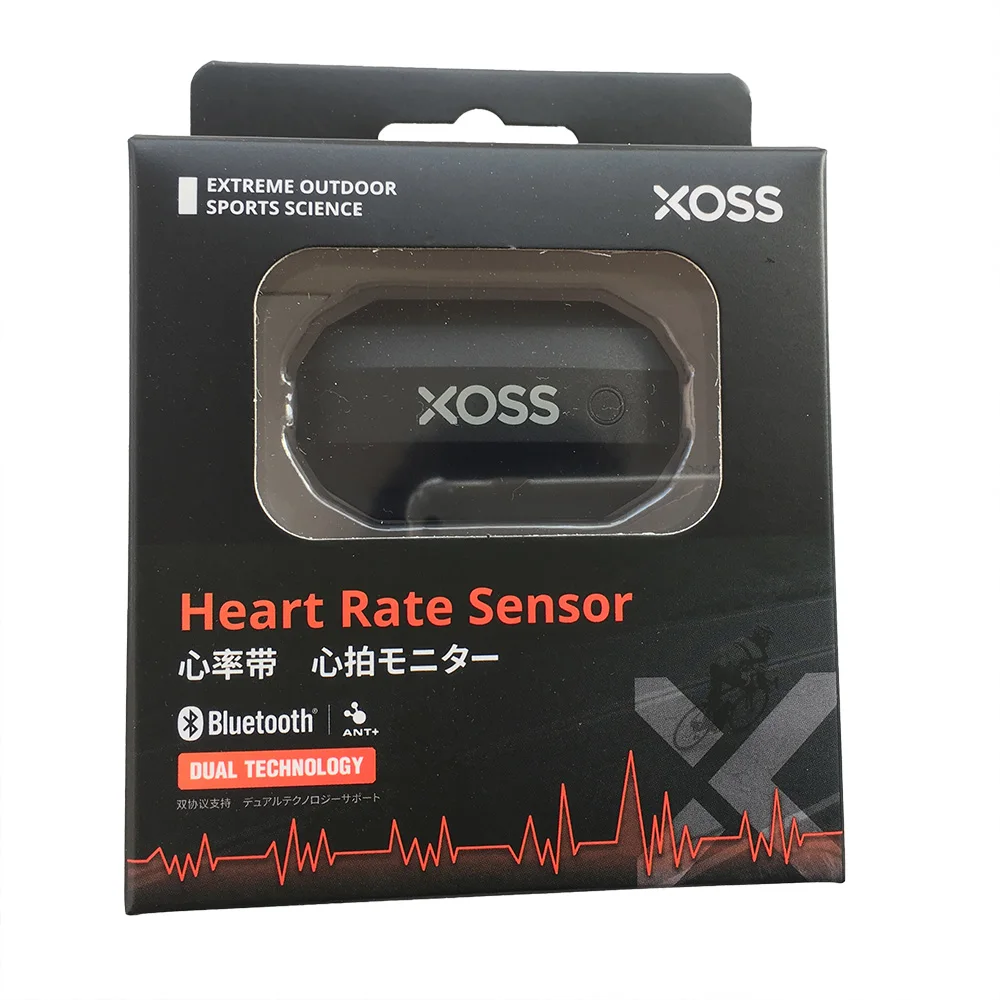 XOSS Heart Rate Monitor Bluetooth Ant+ Ant Heart Rate Sensor Chest Strap Band