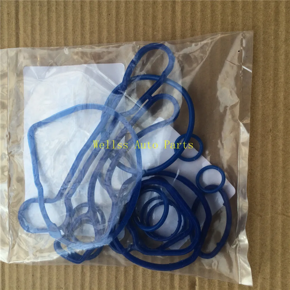 10 Sets (Packs) Oil COOLER Gasket Seal Kit  55354072 For Chevrolet CRUZE Sonic OPEL Astra Zafira Signum Vectra  Aveo G3