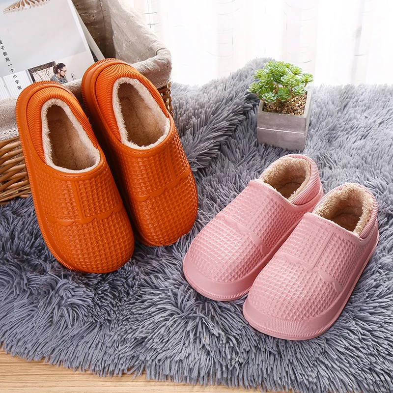 Ltolo Winter Children Kids Girl Mules Warm Clogs Sandals Garden Slippers Causual Fur Shoes For Girls EUR31 32 33 34 35 36