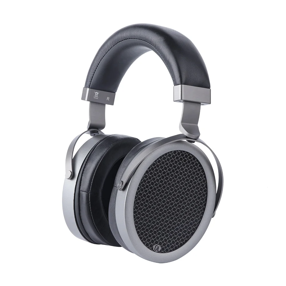 goldplaner gl2000 オープンバックヘッドホン シルバー ブラック Gold Planar GL2000 Flagship Planar Magnetic Headphone with 6N OCC