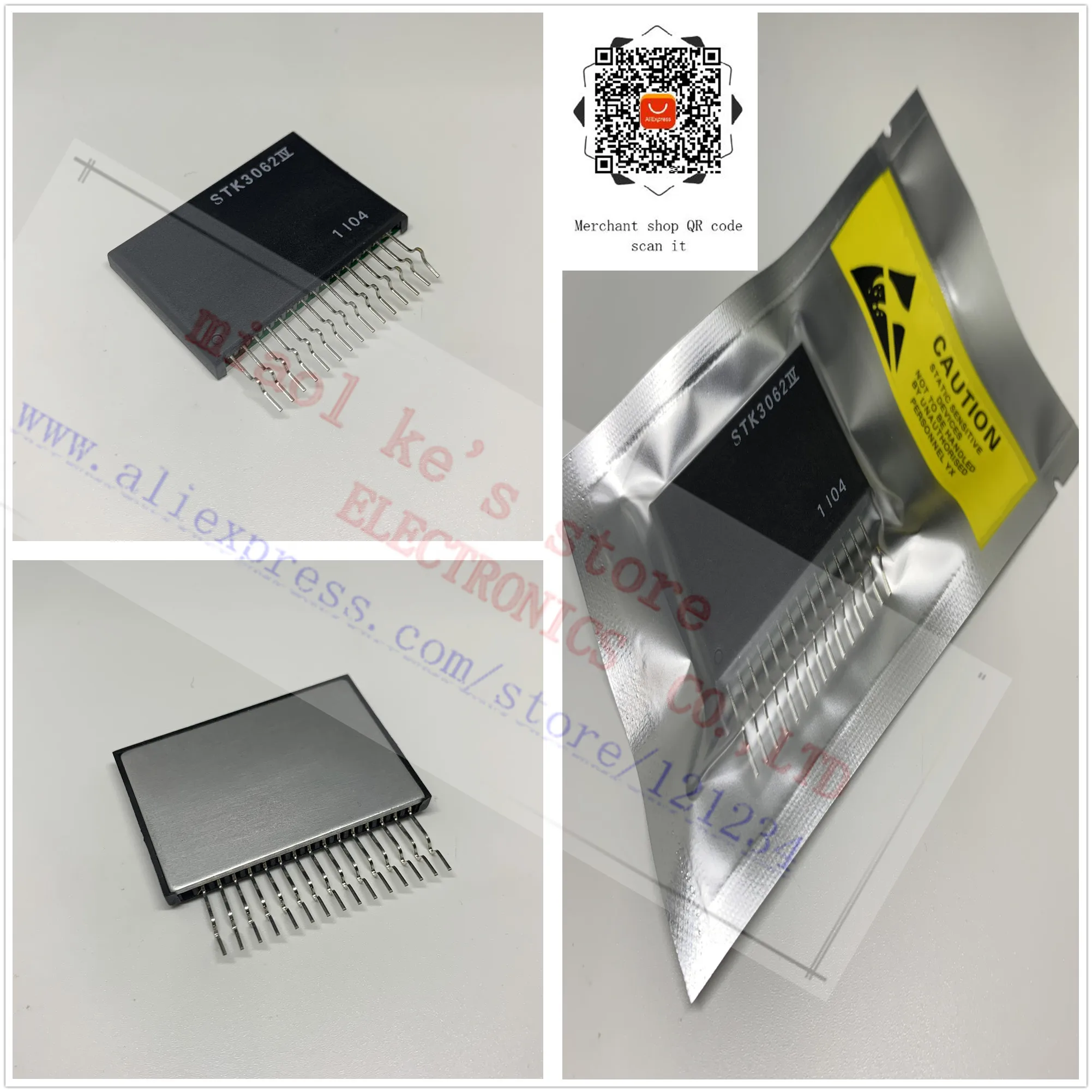 [ 1pcs ]100%New original: STK3062IV STK3102IV - Power Amplifier Module