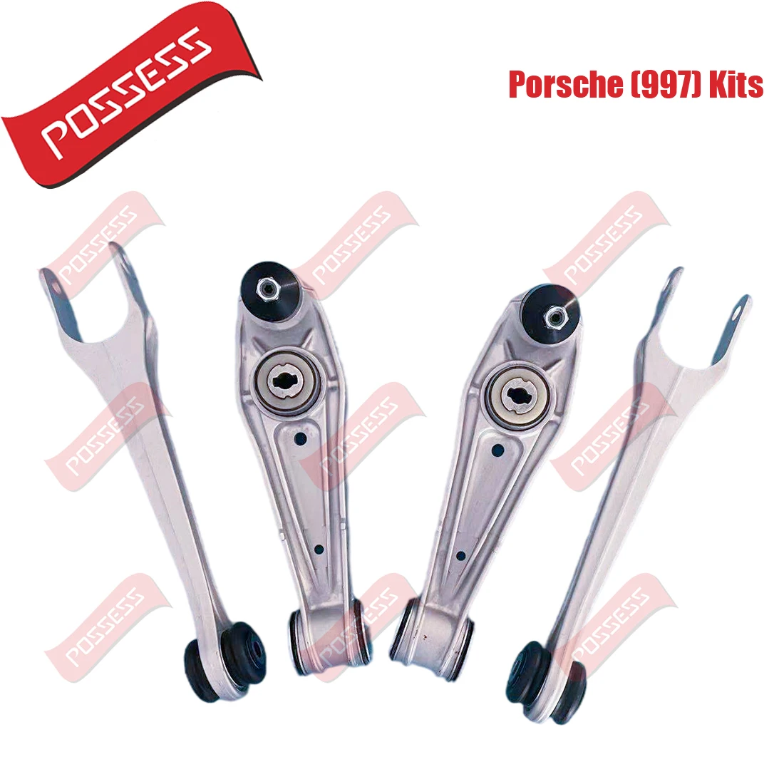 4 Pieces Front Lower Suspension Control Arm Kits For Porsche 911 997 BOXSTER 987 CAYMAN 987 99734105300 99734104300