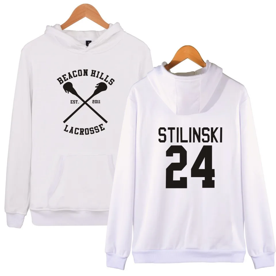 

Teen Wolf Stilinski 24 hoodies sweatshirts men women moletom streetwear sweatshirt hooded Jacket coat mens clothes Oversized