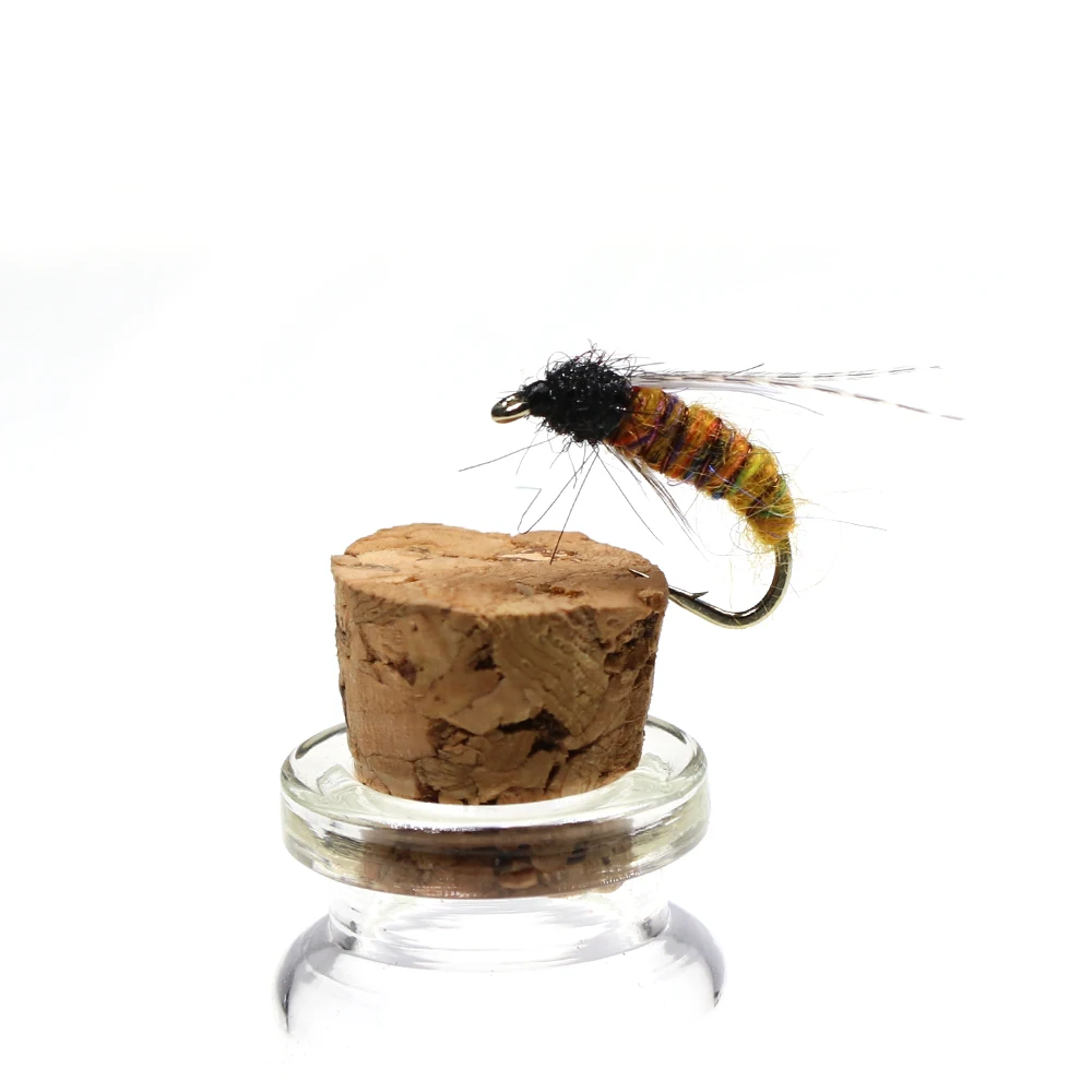 Soft Hackle Marrón Bimoo – Ninfa para Trucha y Lubina - imagen 3
