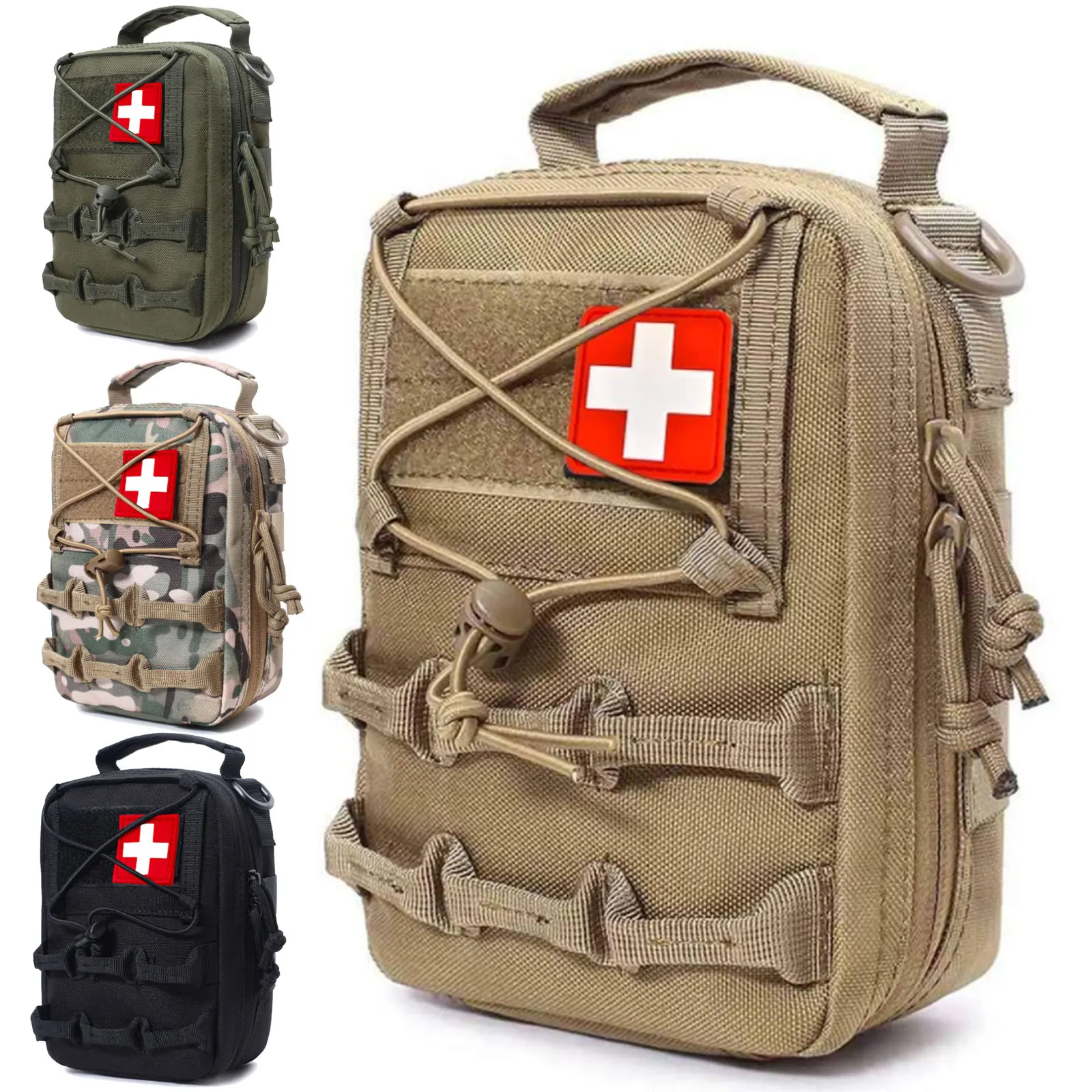 1000D Tactical Molle EMT First Aid Pouch IFAK Pouch Utility Medical Bag