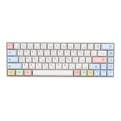136 Keys Chalk Keycaps PBT Sublimation  Mechanical Keyboard Keycaps For Cherry MX Switche