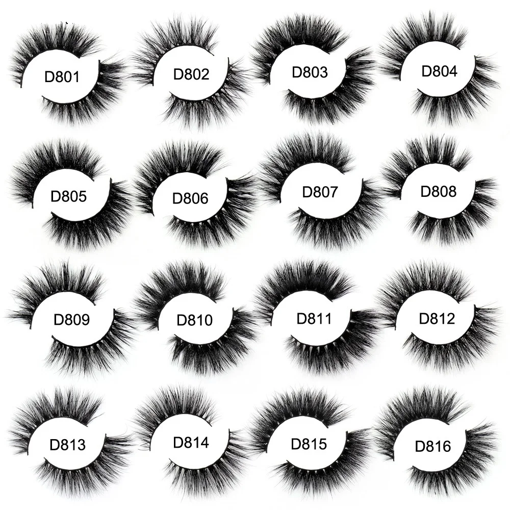 AMAOLASH Ciglia Finte 3D Visone Lashes Long Lasting Crudeltà Trasporto Ciglia di Visone Volume di Estensione Del Ciglio di Trucco Faux Cils