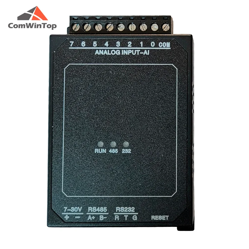 

CWT-MB307B 8AI 4-20mA/0-5V/0-10V Analog Input to RS485 RS232 Ethernet Modbus Rtu Tcp Io Acquisition Module